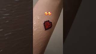 Now Minecraft will always be with me ✨️🫂🙂‍↕️ minecraft tattoo [upl. by Adnalay]