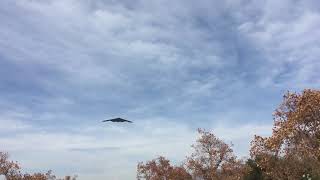 Rare sighting NEW YEARS 2018 B2 Bomber Stealth B2 spirit FLYOVER ROSEBOWL [upl. by Enaywd350]