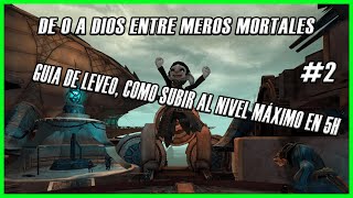 Guía de leveo completa de Guild Wars 2 y explicación del retraso  De 0 a Dios entre Mortales 2 [upl. by Asilav]