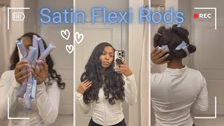 Satin Flexi Rod Curls [upl. by Loria744]