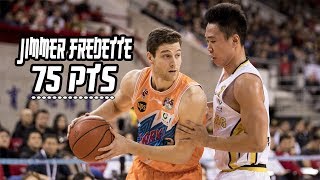 Jimmer Fredette 75 Points Sharks vs Beijing [upl. by Fried668]