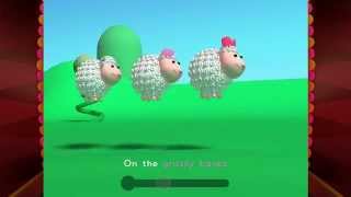 Lambkins Story Book with Voice for Kids by Agnitus Interactive 3D Nursery Rhyme [upl. by Tubb]