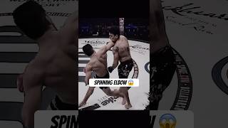 Spinning Elbow Knockout shorts mma insane ufc fyp viral boxing [upl. by Cleo]