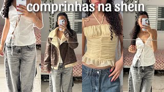 SHEIN HAUL📦comprinhas na shein calças top jaqueta [upl. by Nyledaj]