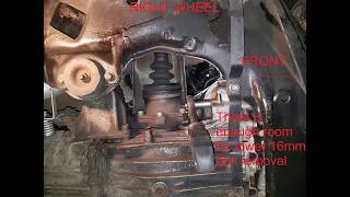 Starter removal Audi A6 28 amp 24 replacement [upl. by Savihc]