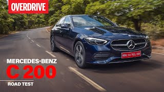 MercedesBenz C 200 review  all the luxury you need  OVERDRIVE [upl. by Einiar663]