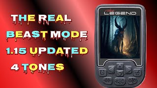 Nokta Makro Legend  Beast Mode  Version 115 Updated  great for all conditions Metal Detecting [upl. by Justis]