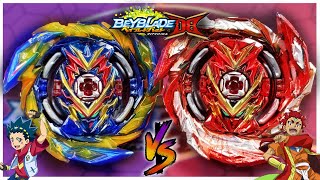 BRAVE VALKYRIE vs RED BRAVE VALKYRIE Valt VS Rashad Beyblade Burst Dynamite Season 6 Battle [upl. by Desimone980]