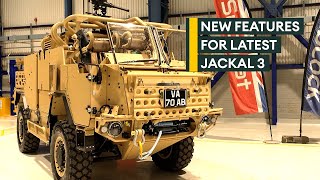 Jackal 3 boasts increased capabilities and greater soldier protection [upl. by Attej]