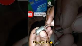 DC motor repair dcmoter electronic experiment shorts shortvideo [upl. by Winters]