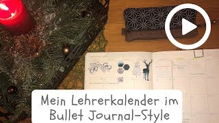 Der Lehrerkalender im BulletJournalStyle [upl. by Kittie664]