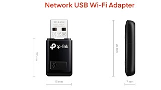 TPLINK WiFi Dongle 300 Mbps Mini Wireless Network USB WiFi Adapter for PC Desktop Laptop [upl. by Caine]