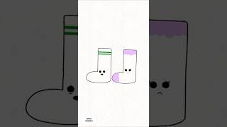 The Soulmate socks funny soulmate animation [upl. by Neik672]