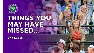 Things You May Have Missed  Day Seven  Wimbledon 2021 [upl. by Audri]