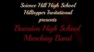 Bearden Marching Band performs in HD  the 2015 Hilltopper Invitational [upl. by Oecam]