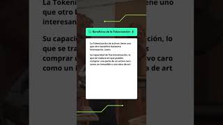 ¿Es Realmente Útil la Tokenización de Activos 🧐 Descúbrelo Aquí educacioncripto criptomonedas [upl. by Nhaj]