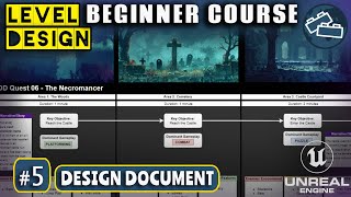 Level Design Beginner Course 5 Design Document [upl. by Rimaj]