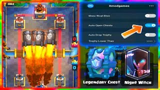 8 Cheats amp Hacks amp Glitches in Clash Royale  Rapid Fire Sparky  MOD MENU clash royale [upl. by Akenna]