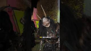 So läuft ein Krampuslauf wirklich ab😱👹 tradition landleben krampus perchten österreich maske [upl. by Ailene]