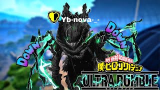 DOMNATING With Vigilante Deku MY Hero Ultra Rumble Gameplay [upl. by Laikeze]