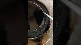 What’s the black stuff boiler mechanic remove it [upl. by Mayeda]