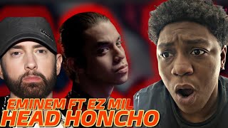 Eminem  Head Honcho Ft Ez Mil  REACTION [upl. by Sammie]