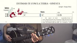 Estimarte com la terra  Tutorial guitarra [upl. by Villada]