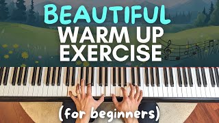 5 Beautiful Arpeggio Warm Ups for Piano Beginners [upl. by Cressida285]