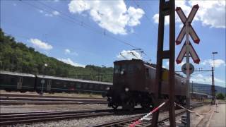 Fitnessfahrten bei SBBHistoric in Olten am 10072016 [upl. by Wandie]