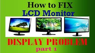 LG monitor display problemLG FlatronW1943SSpart 1 [upl. by Soph]