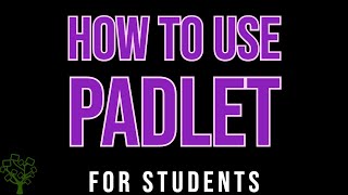 How to Use Padlet for Students The Basics [upl. by Rexferd973]