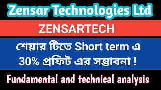 ZENSARTECH Share zensar technologies Ltd share technical chart pattern and fundamental analysis [upl. by Bullion]