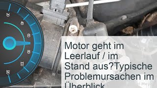 Motor geht im Leerlauf aus Ursachen » Reparatur » Kosten [upl. by Wexler918]