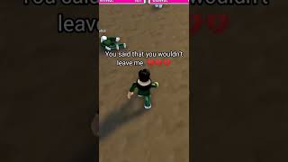 A SAD LOVE STORY IN SQUID GAME 💔 ROBLOX Squid Game [upl. by Nnyletak]