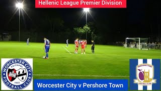 Worcester City v Pershore Town  A Prized Lockett [upl. by Aihsema604]