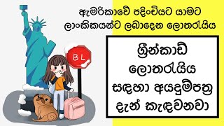 2024 Green card lottery Sinhala [upl. by Jehius790]