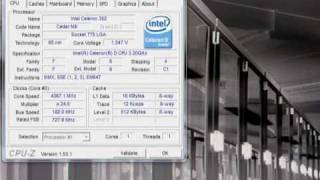 xtrememachines eMachines PC overclocked from 320 to 436 GHz by s swinson [upl. by Sandon]