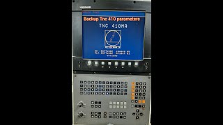 How To Backup Heidenhain Tnc 410 MA Control Parameters [upl. by Patin]