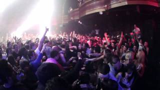 Skrillex Stage Diving in Webster Hall NYC [upl. by Hellene]