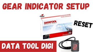 Data tool Digi digital gear indicator set up and reset how to [upl. by Ear]