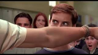 Peter Parker vs Flash  School fight scene  Spider Man 2002 movie movie clip HD [upl. by Haroldson]