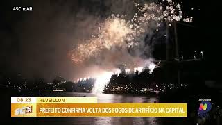 Prefeito de Florianópolis confirma queima de fogos no Réveillon 2024 [upl. by Buskirk]