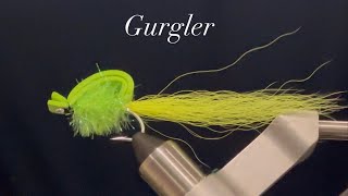 The “Gurgler” is one the simplest and most effective top water flies [upl. by Artcele]