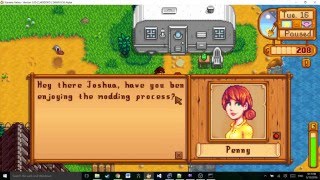 Stardew Valley Modding Episode2 NPC Dialogue and Schedules [upl. by Ecirpak996]