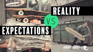 Longboarding  Expectations VS Reality [upl. by Ocko]