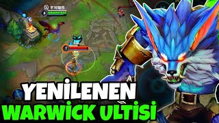 Artık Ulti Kaçırmak Yok  Warwick Rework Gameplay  Wild Rift [upl. by Riedel]