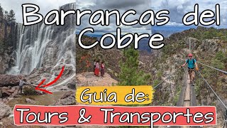 Barrancas del Cobre Chihuahua 😍Guía de Transporte y Tours en Creel Divisadero y Bahuichivo 🚗 ¿Chepe [upl. by Roscoe]