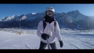 Skiing in Passo Tonale Italy 2017 [upl. by Aramit239]