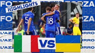 Highlights ItaliaUcraina 21  Qualificazioni EURO 2024 [upl. by Brynne]