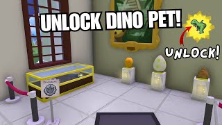 COMPLETE the DINOSAURS EXHIBIT UNLOCK the DINO PET Museum Artifacts  Wobbly Life [upl. by Notgnirrac471]